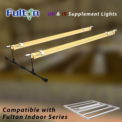 UL Certified UV IR LED Supplemental Greenhouse Lighting Lightweight