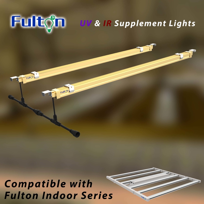UL Certified UV IR LED Supplemental Greenhouse Lighting Lightweight